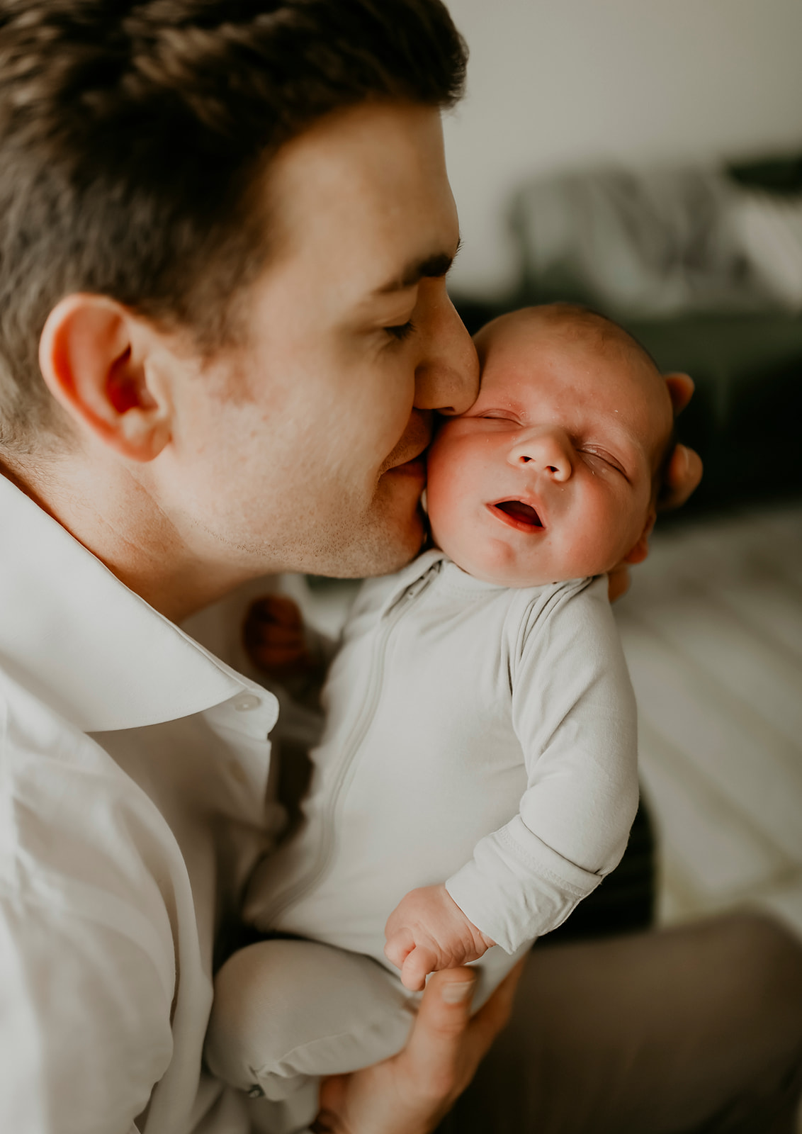 Shefali Parekh | Heartwarming In-Home Newborn Session: Maggie & Alex Black in Cow Hollow, San Francisco Newborn Photography
