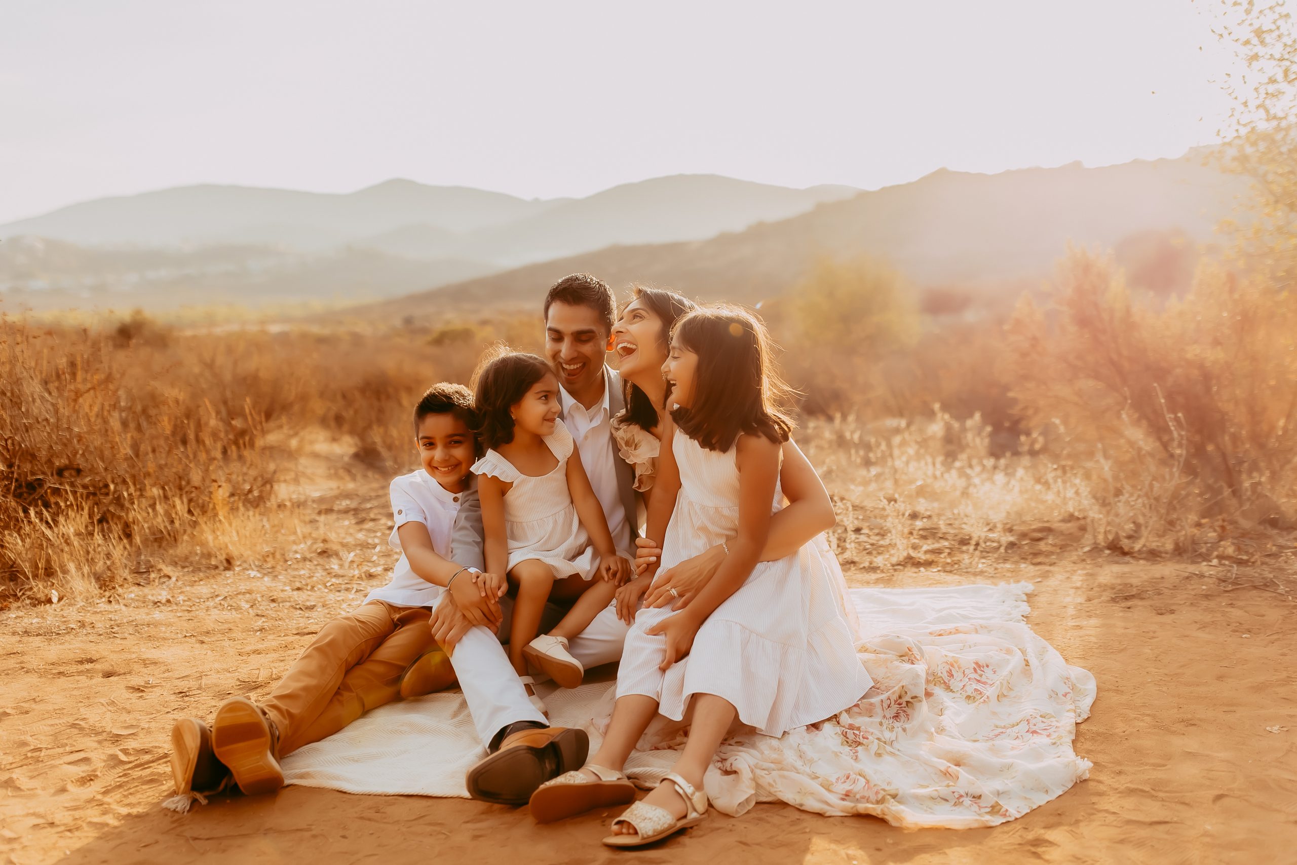 Stress-free family photoshoot with Bay Area family photographer