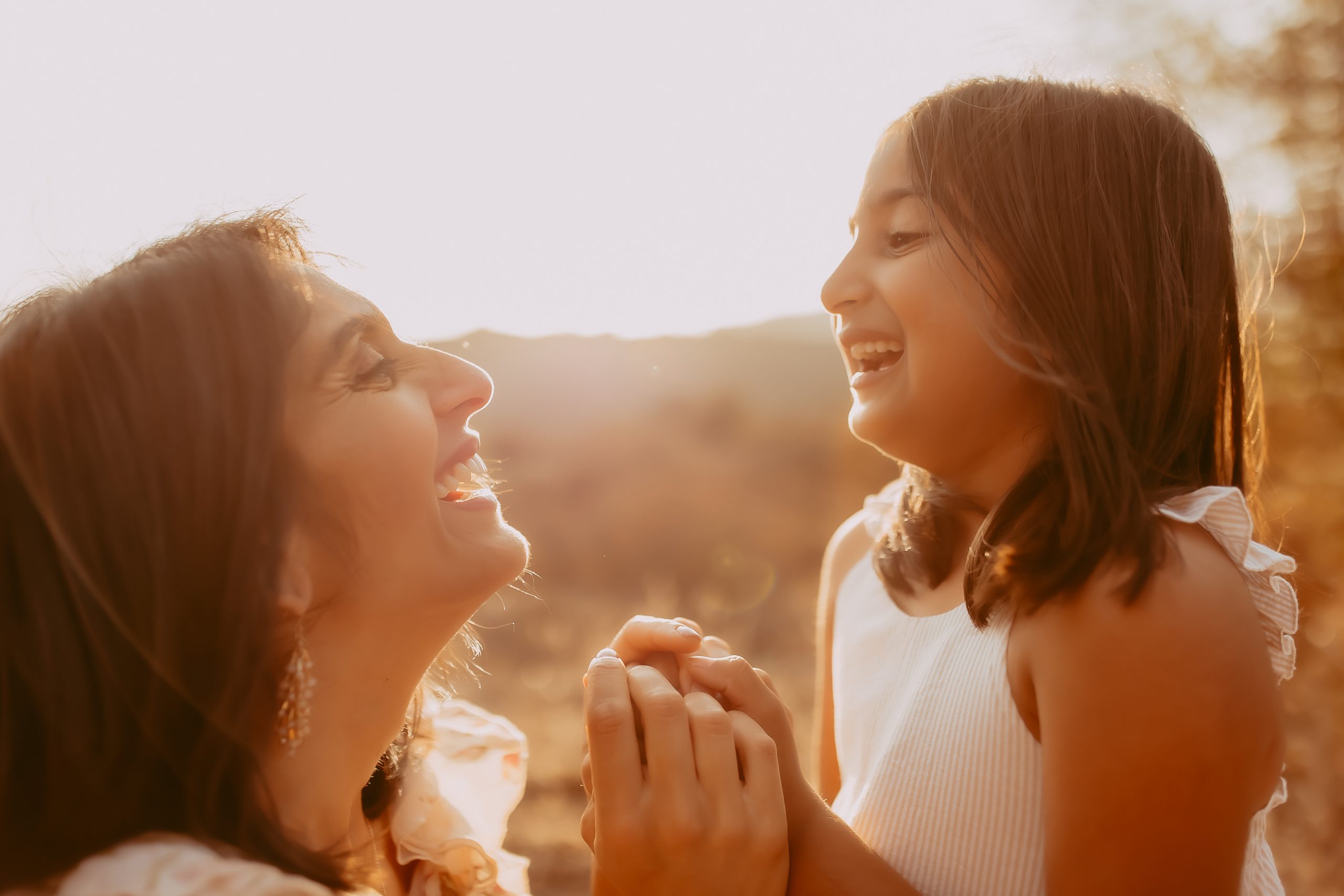 Shefali Parekh | Stress-Free Family Photoshoots: Tips from Your Local Bay Area Family Photographer Mom and kids having a great time during a playful photo session