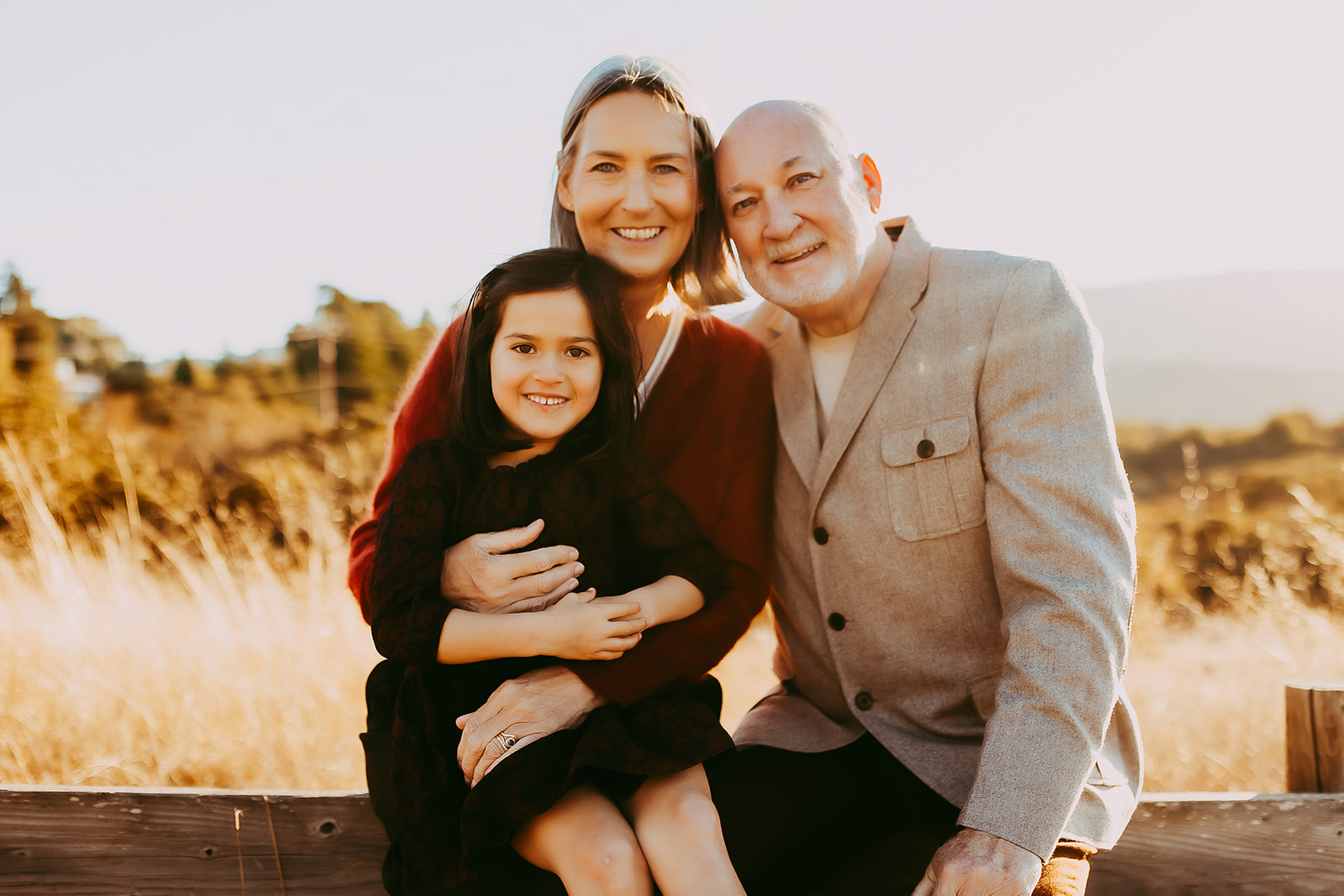 Shefali Parekh | Fall Family Photography Ideas: Extended Family Session grandparents with granddaughter