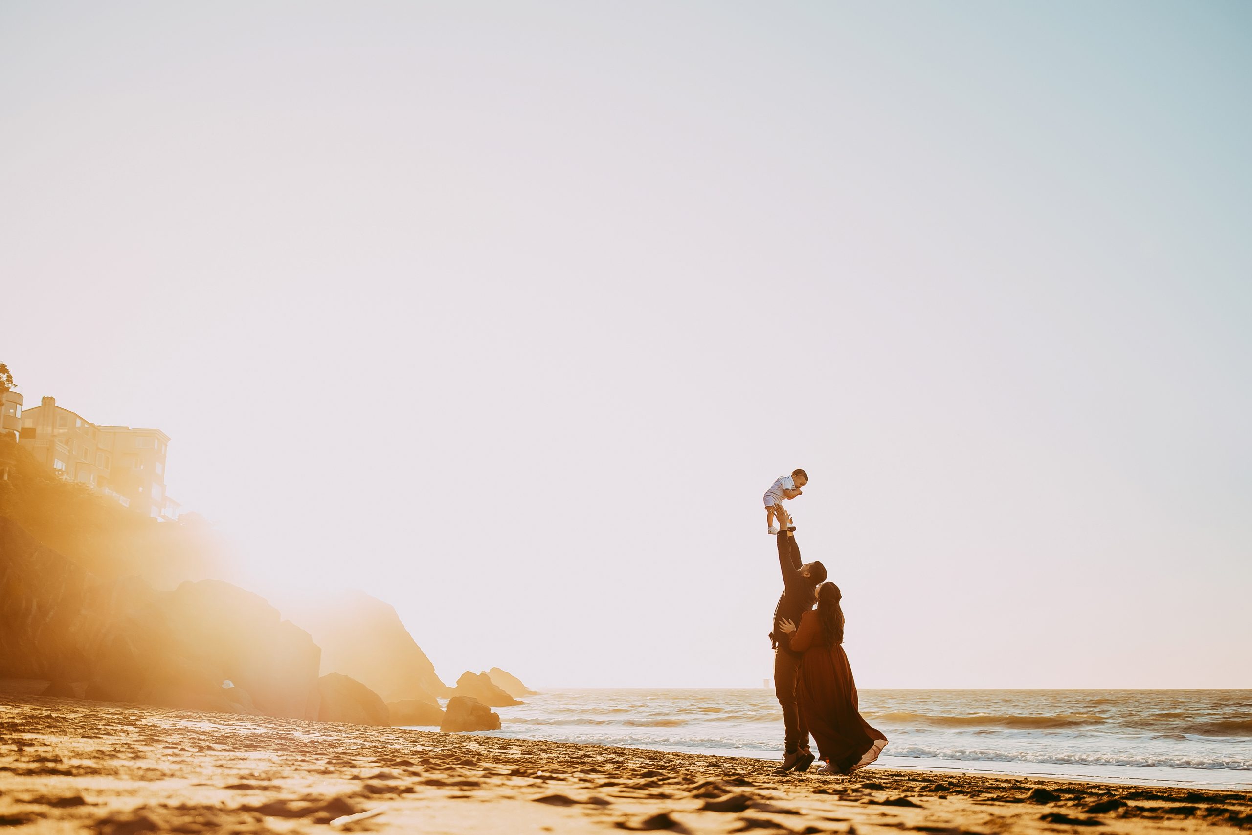 Shefali Parekh | The Best Time for a Baker Beach Photoshoot Baker Beach family photoshoot