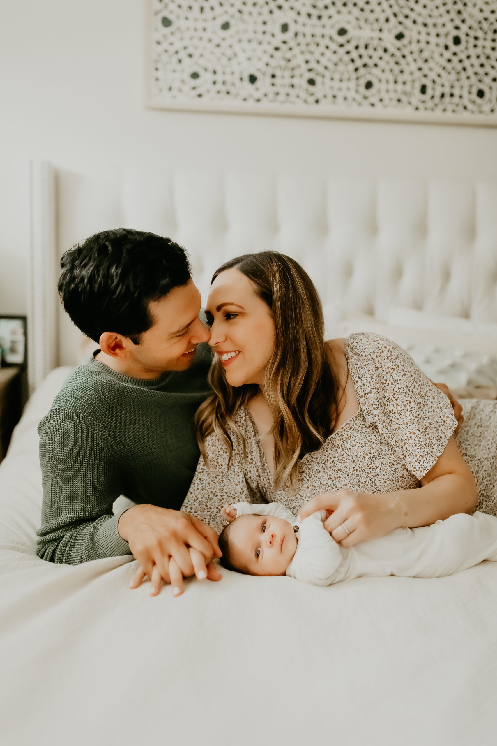 Shefali Parekh | Los Altos Newborn Photography at Home Erin Keyes Newborn Session 2024