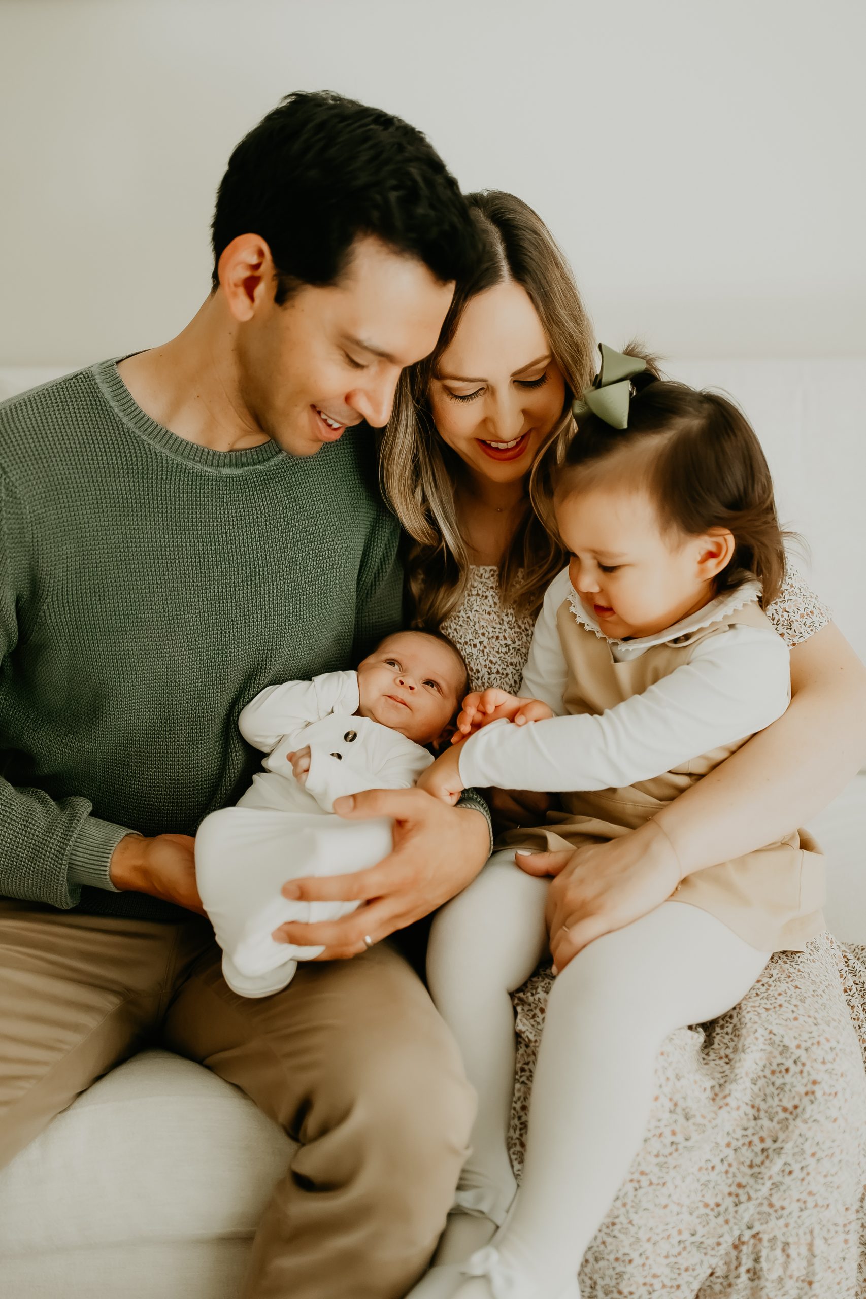 Shefali Parekh | Los Altos Newborn Photography at Home Erin Keyes Newborn Session 2024