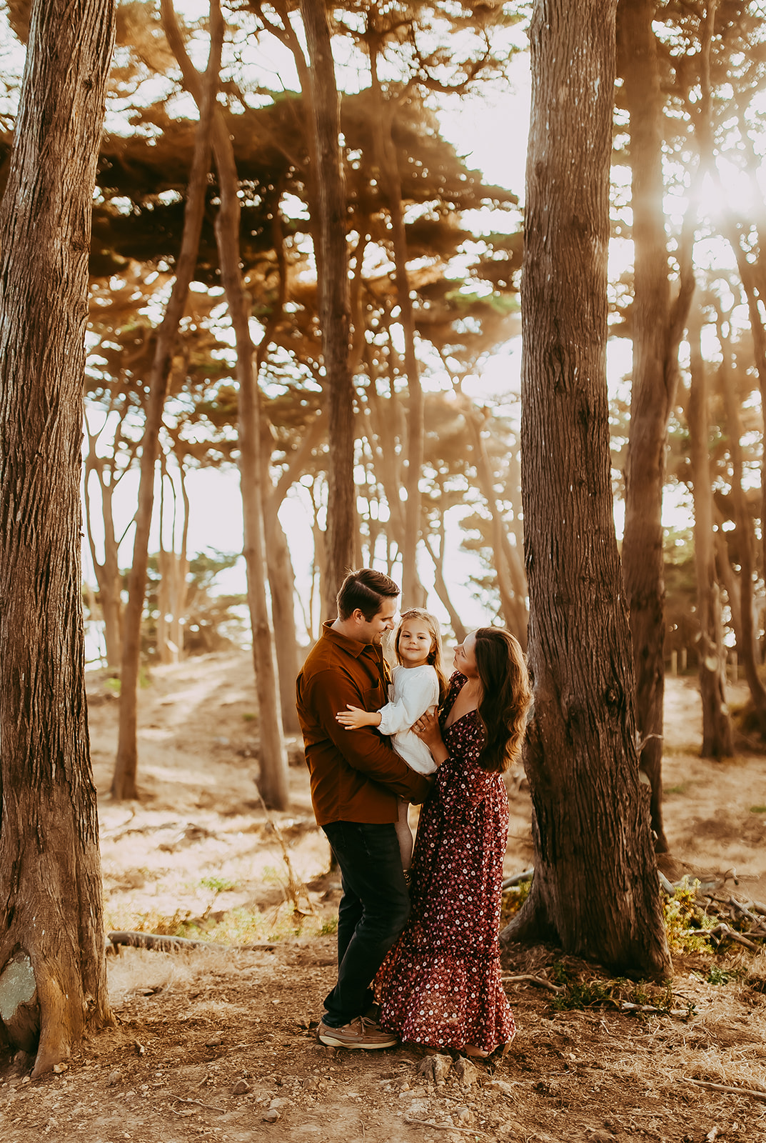 Shefali Parekh | Bay Area Fall Mini Sessions 2025 sutro baths woods family portraits