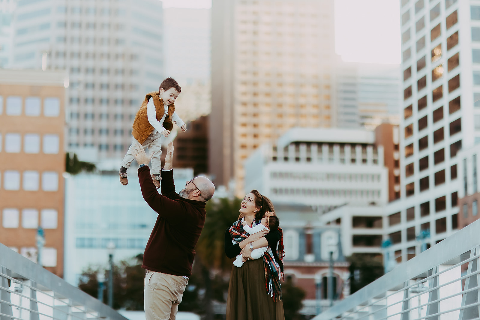 Shefali Parekh | Bay Area Fall Mini Sessions 2025 downtown san francisco family portraits
